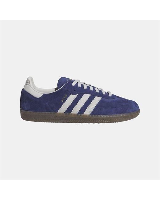 Adidas Originals Blue Samba Adv Shoes for men