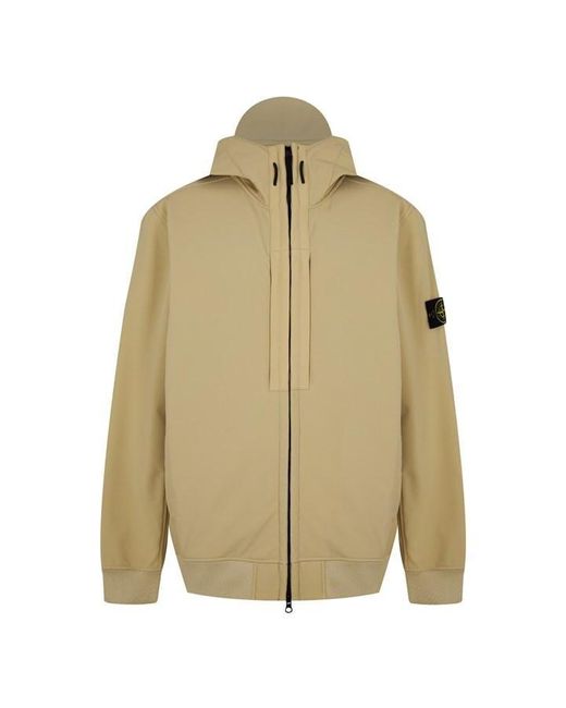 Stone Island Natural Soft Shell Jacket for men