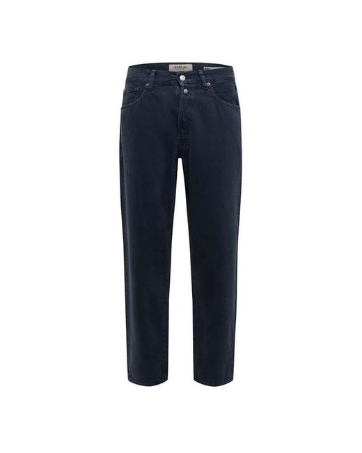 Replay Blue Kids' Football Shorts for men