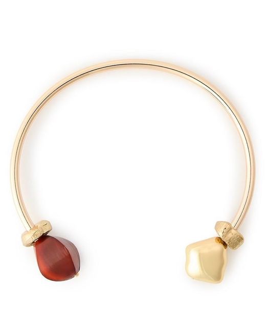 DESIERTO Metallic Barra Elemento Choker Necklace