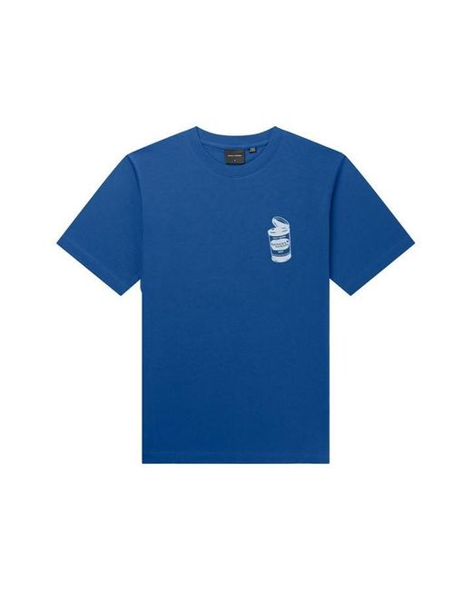 Daily Paper Blue Soup Regular Fit T-Shirt for men
