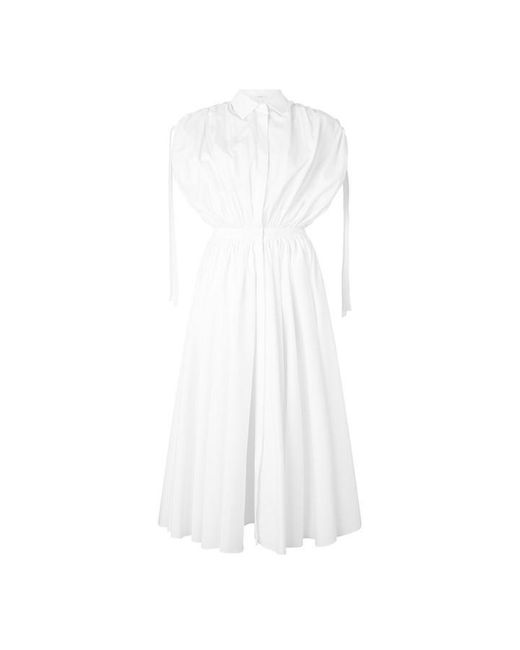Givenchy White Giv Shrt Dress Ld64
