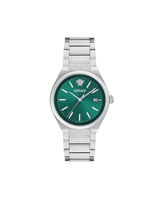 Versace Green Auria Quartz Analogue Watch for men