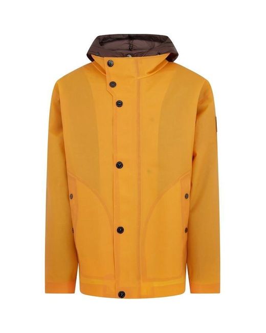 Stone island shop yellow coat