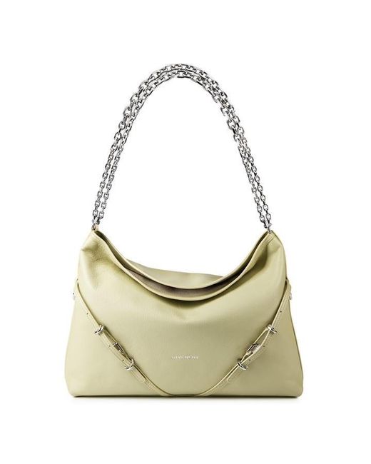 Givenchy Metallic Medium Voyou Chain Shoulder Bag