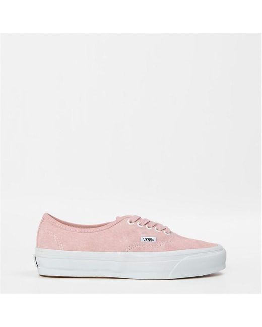 Vans Pink Authentic Textured Canvas Trainers