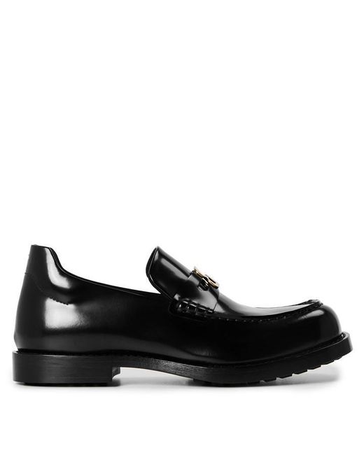 Balenciaga Black Bal Comfy B Loafr Ld64