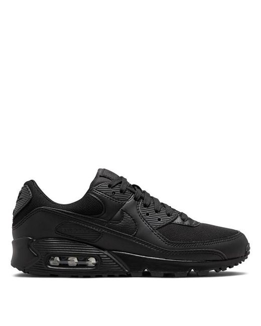 Nike Black Air Max 90 Trainers