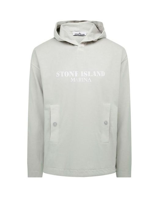 Stone Island Marina Gray Marina Sweatshirt for men