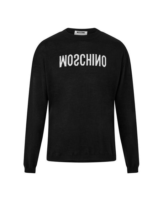 Moschino Black Emporio Textur Dress Ld99