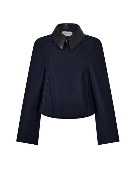 Givenchy Blue Giv Cocoon Jacket Ld64