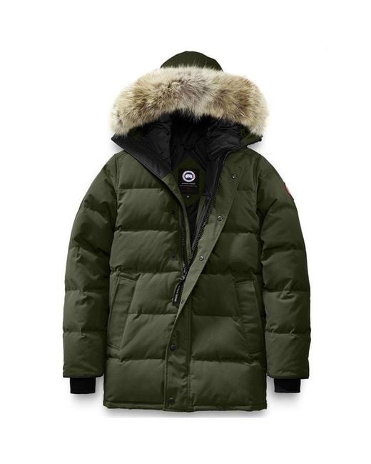 Canada Goose Green Carson Parka for men