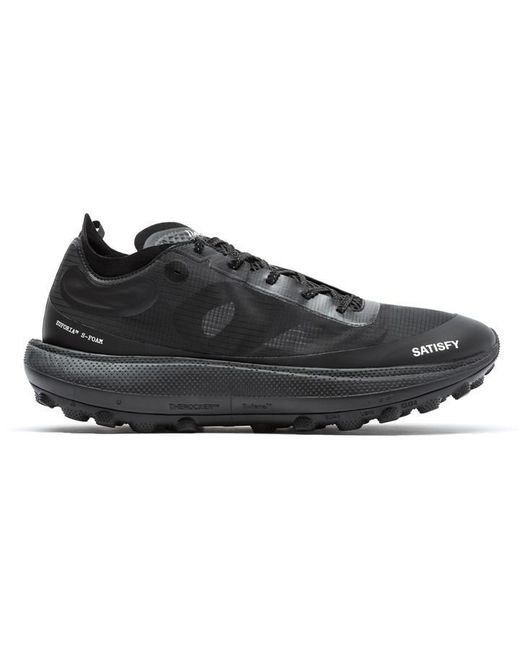 Satisfy Black The Rocker Running Shoes for men