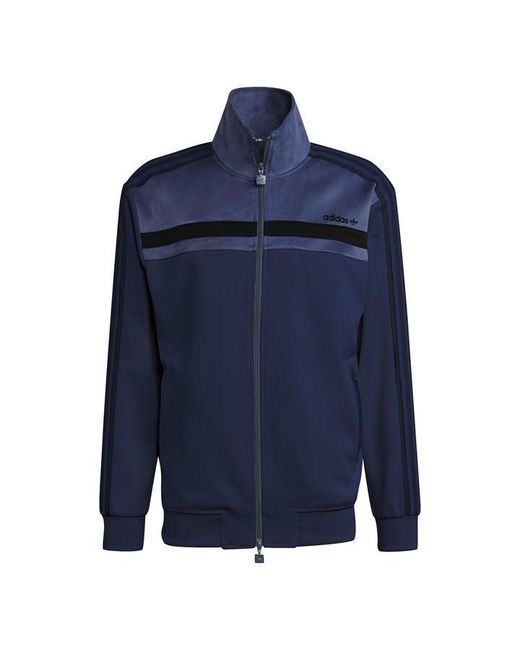 Adidas Originals Blue Performance Tracksuit Top for men