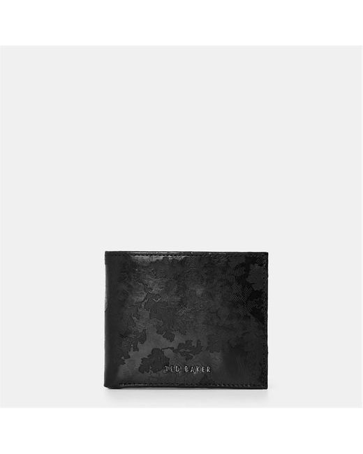 Ted Baker Black Trifold Wallet for men