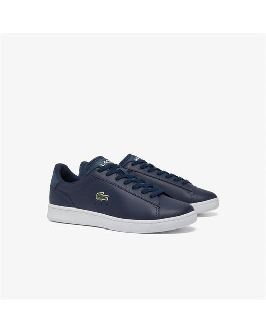 Lacoste Blue Carnaby Low-Top Trainers for men