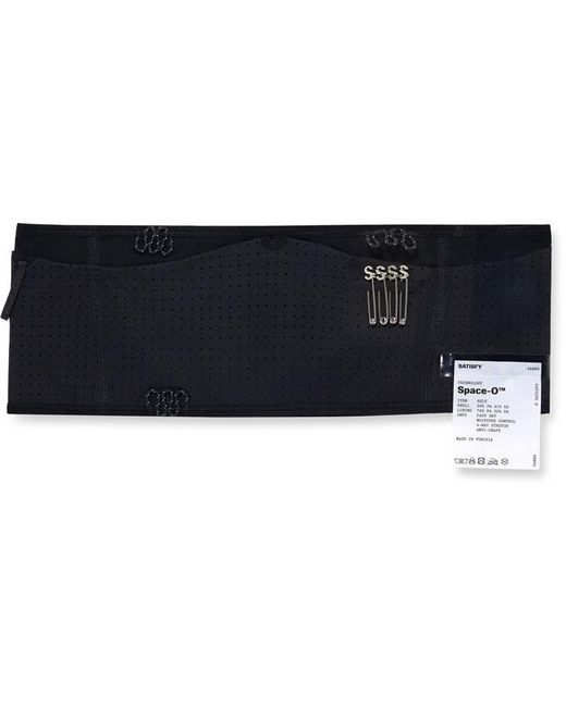 Satisfy Black Space-O Running Belt for men