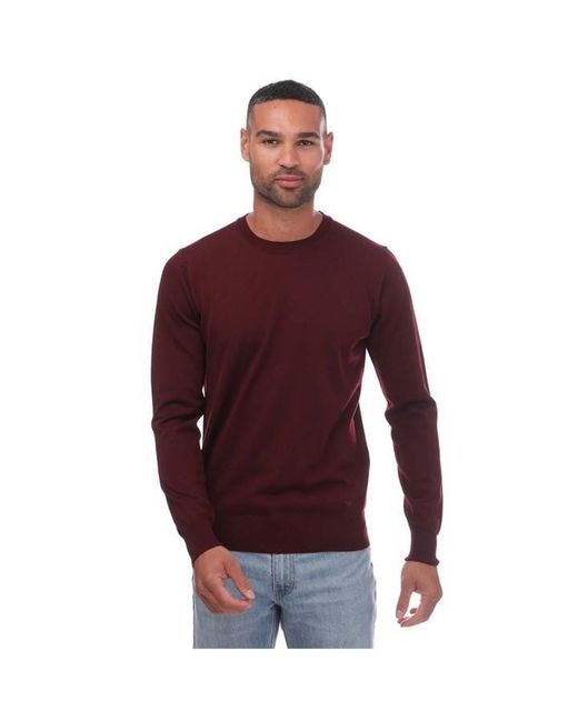 Armani Red Crewneck Sweatshirt for men