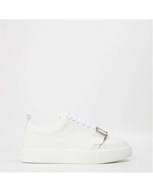 NUMERIS White Low-Top Trainers for men