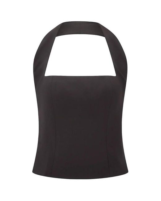 Odd Muse Black Ultimate Muse Halter Top