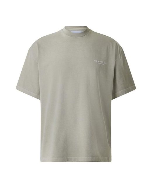 MKI Miyuki-Zoku Gray Design Studio T-Shirt for men