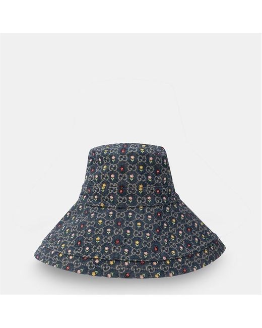 Gucci Blue Bucket Hat