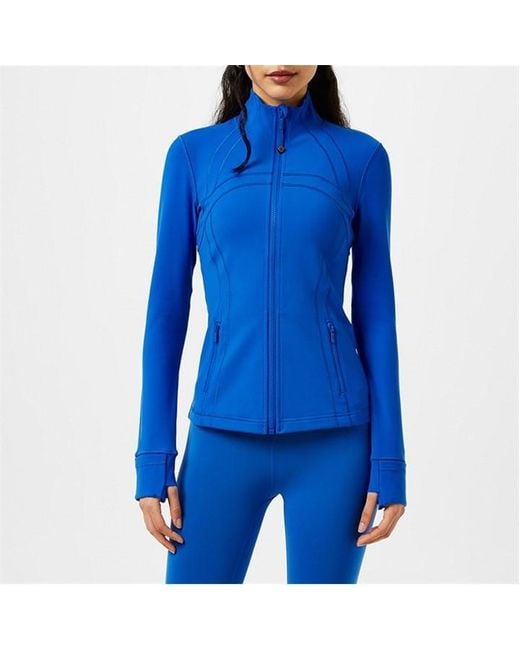lululemon athletica Blue Luon Define Jacket