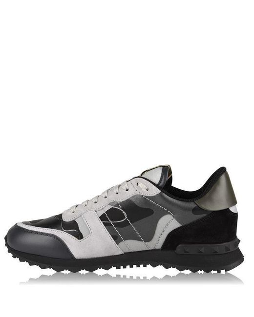 valentino grey camo trainers