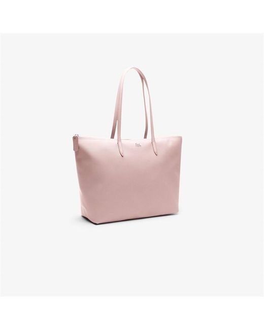 Lacoste Red Large Tote Bag