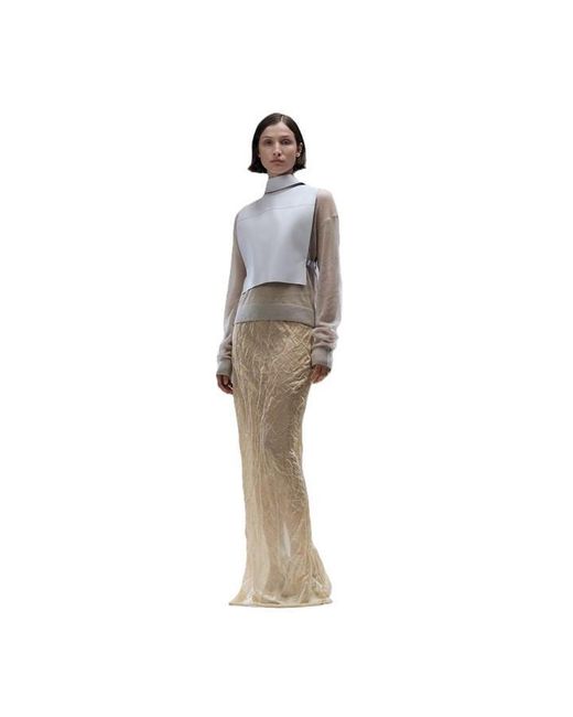 Boss White Siblu Leather Structured Fit Jacket