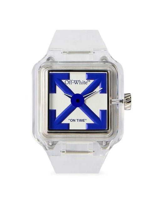 Off-White c/o Virgil Abloh Blue Proto 01 Watch for men