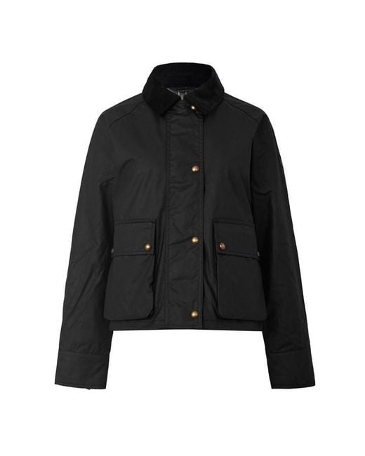 Belstaff Black Wax Jacket