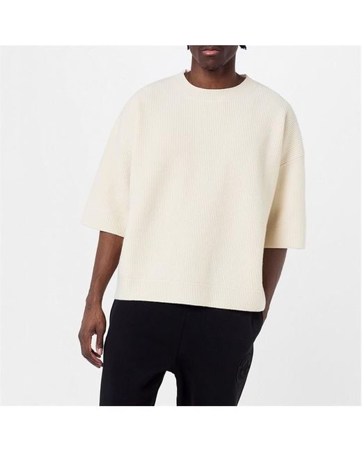 MONCLER X ROC NATION White Wool Sweater for men