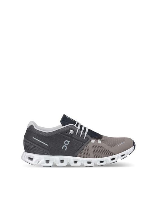 On Running Cloud 5 Fuse Sneakers in Grey for Men | Lyst UK