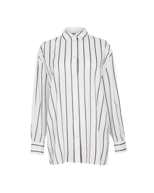 Gucci White Long Sleeve Plain Shirt