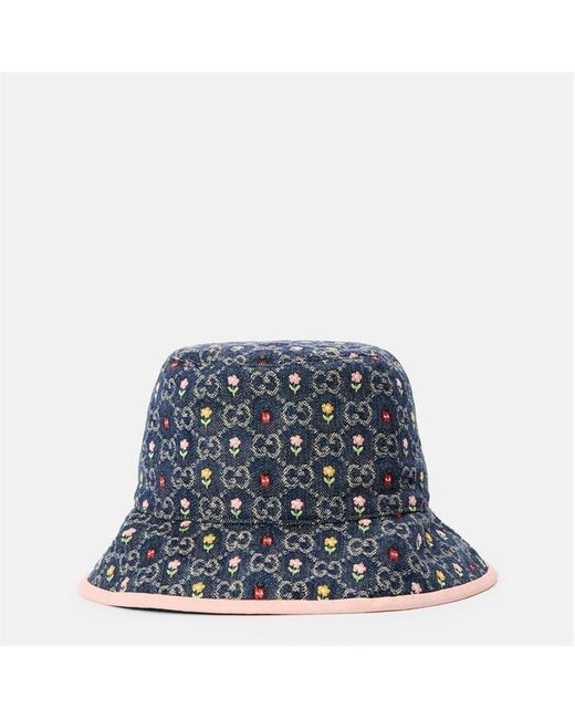 Gucci Blue Bucket Hat