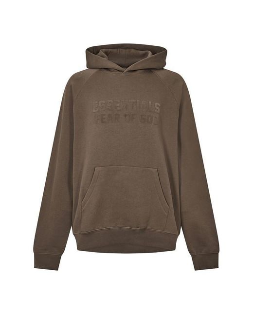 Fear Of God Brown Overhead Hoodie for men