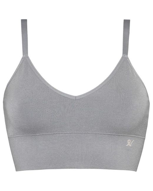 Nudea Gray Seamless Bralette Tencel Seamless