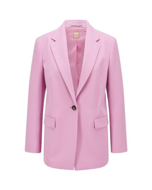 Boss Pink Jocalua9 Tailored Blazer