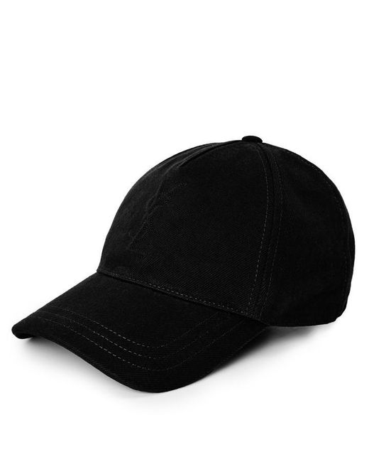 Saint Laurent Black Baseball Cap for men