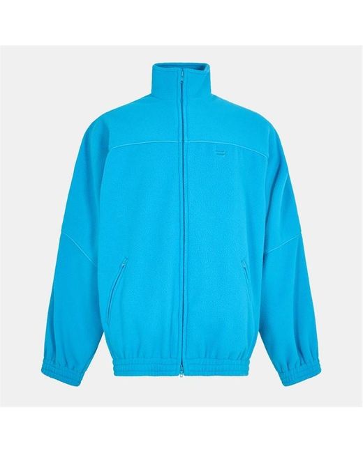 Balenciaga Blue Four-Way Stretch Tracksuit Top for men
