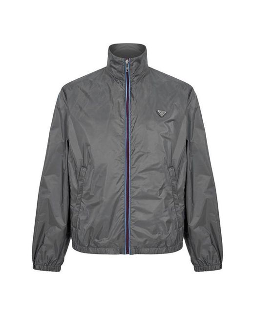 Prada Gray Windbreaker for men