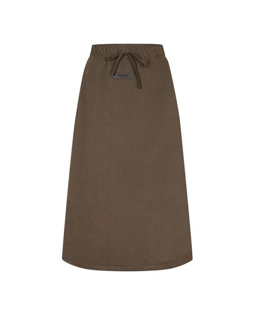 Fear Of God Brown Midi Skirt