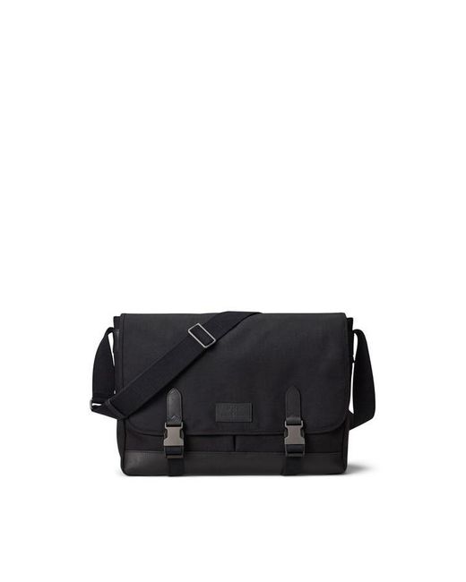 Polo Ralph Lauren Black Large Messenger Bag for men