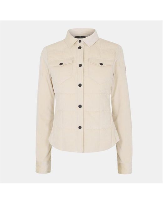 Moncler Natural Nangy Technical Lightweight Overshirt