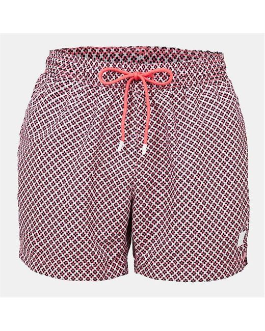 Boss Purple Vibe Quick Drying Mesh Lined Swim Shorts for men