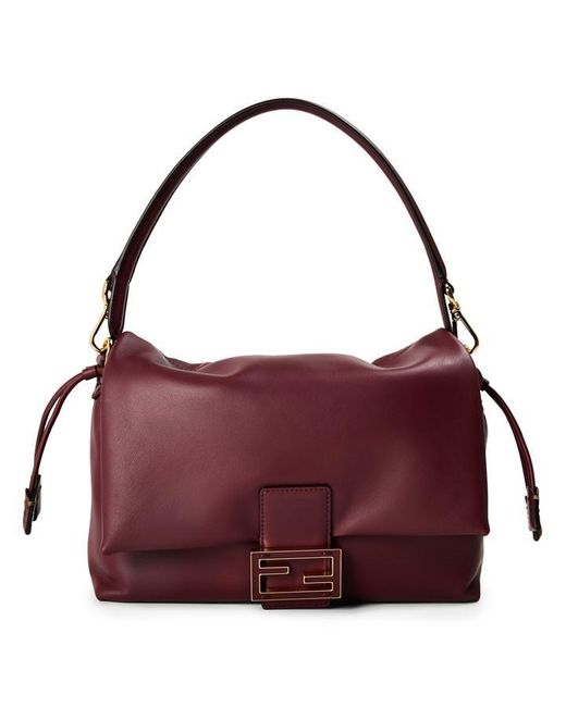 Fendi Purple Medium Mamma Baguette