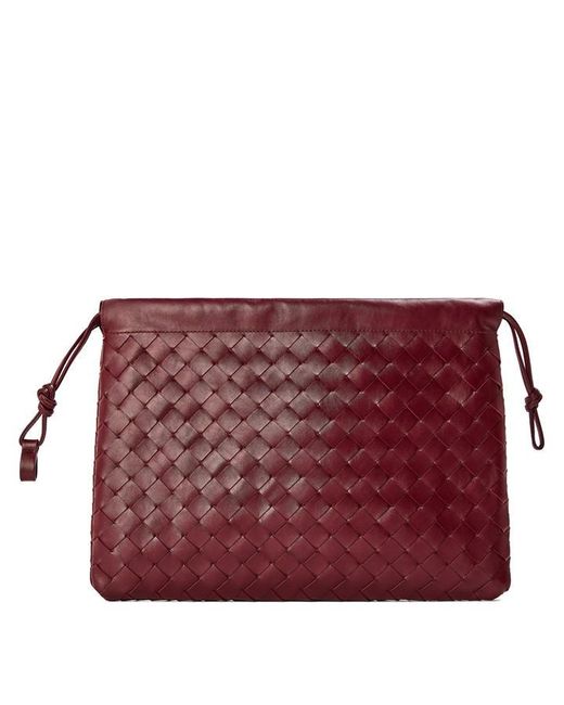 Bottega Veneta Red Bv Dustbag Ld63