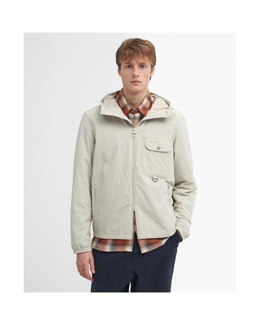 Barbour Natural Angler Showerproof Jacket for men