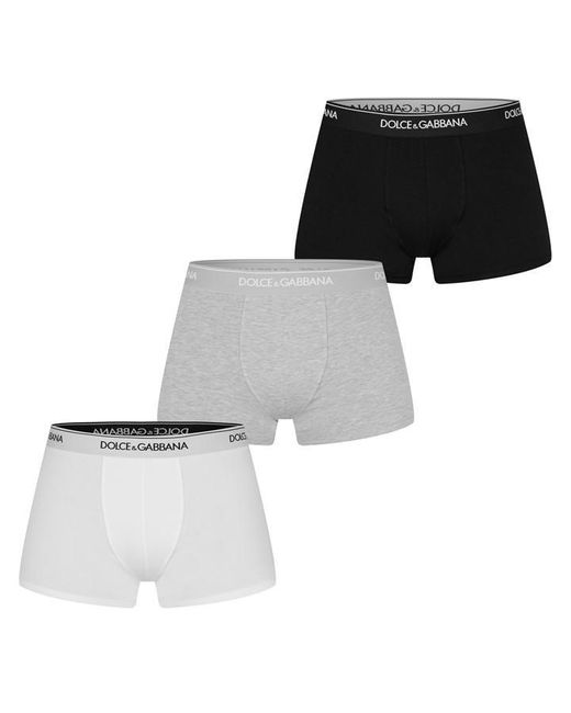 Dolce & Gabbana Multicolor 3-Pack Boxers for men